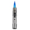 Ouma 7305 new pen -style cross -double -rushing fire blue flame fixed lock cigar lighter foreign trade wholesale