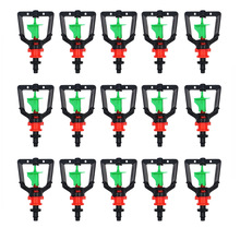 4 / 7mm倒刺微喷头温室加湿器悬挂折射的花园灌溉旋转雾化系统