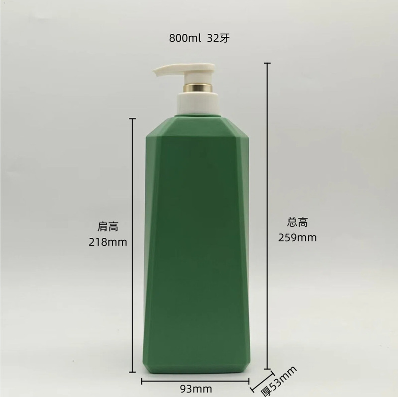 工場直接供給カスタマイズされたシャンプーボトル 500 ミリリットル詰め替えボトルハイエンドシャワージェルボトル 800 ミリリットル包装材料ローションボトル|undefined