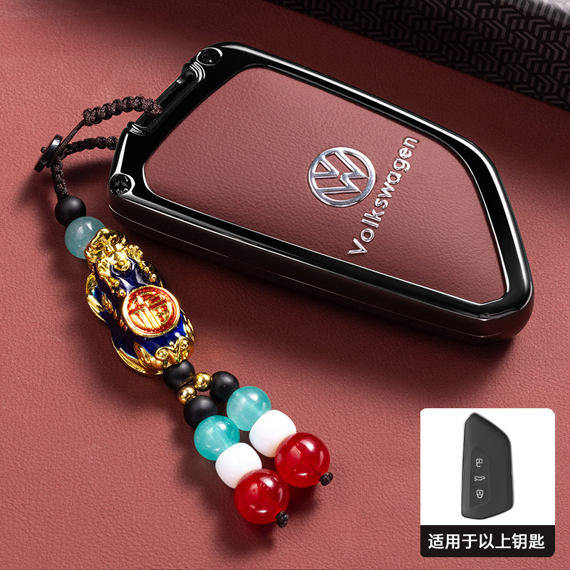 D타입 단일 쉘 화산 레드 + 미세 비즈