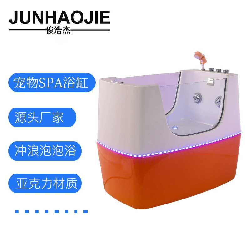 Большой и средний размер собака ванна бассейн зоомагазин больница акриловая массажная ванна СПА Ванна любимчика