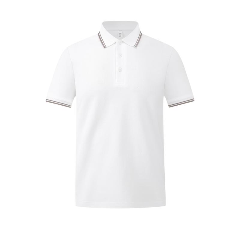 Camiseta de polo de tamaño grande personalizada camiseta de trabajo transfronteriza camiseta cultural bordada logotipo impresa algodón vestido de trabajo de manga corta personalizado