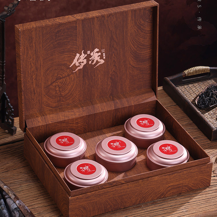 高档红茶包装盒空礼盒半斤一斤装铁观音大红袍小种通用茶叶包装盒
