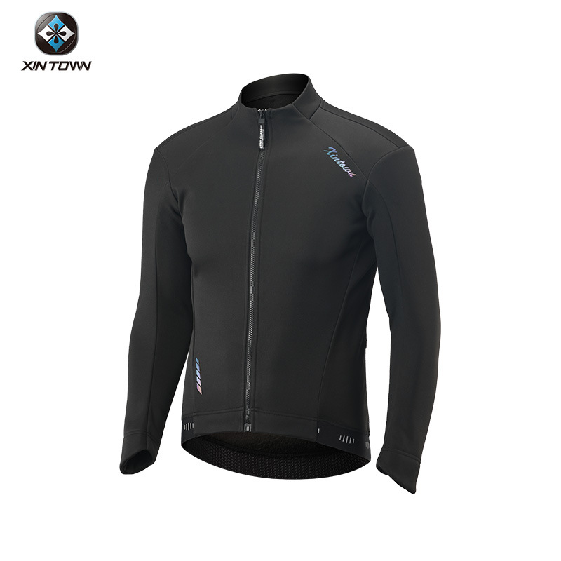 Xingheng winter trench coat men's windproof bicycle long-sleeved cycling clothes waterproof running top women's cycling clothes