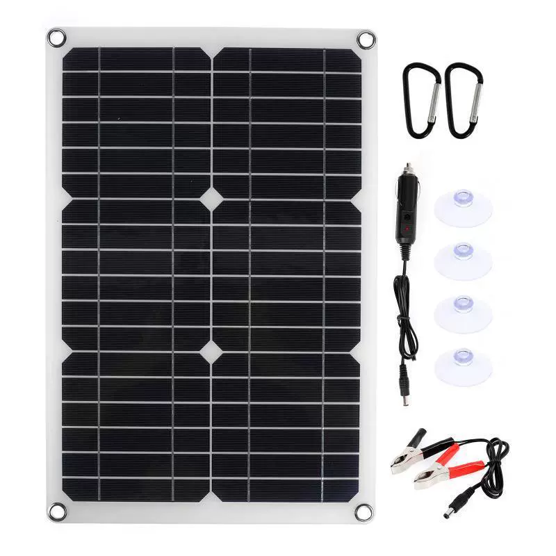 [20W 18V двойной USB-порт солнечная панель портативная зарядка водонепроницаемая аварийная автономная подзарядка]