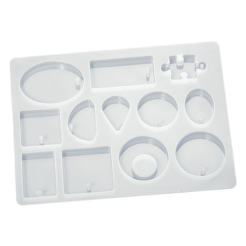 Cristal epoxi DIY herramienta hecha a mano traje titular de la pluma Cenicero eardrops colgante joyería silicona combinación del molde