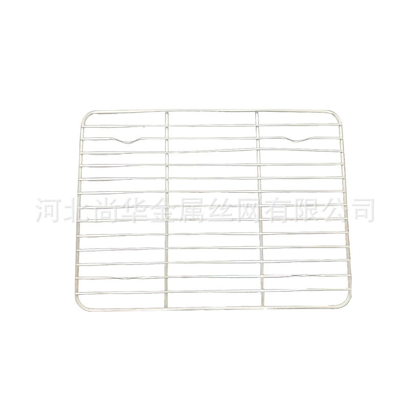 Customized stainless steel barbecue mesh oven, grill grilled square square baking oven, grid sliced slices baking