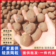 陶粒垫底回填卫生间营养土陶粒砂种花土铺面盆景透气园艺种植专用