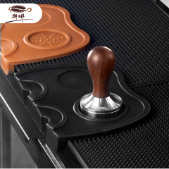 Coffee Pressing Powder Pad Corner Pad Anti-slip Silicone Pad Pressing Seat Coffee Machine Bar Counter Powder Hammer Pad