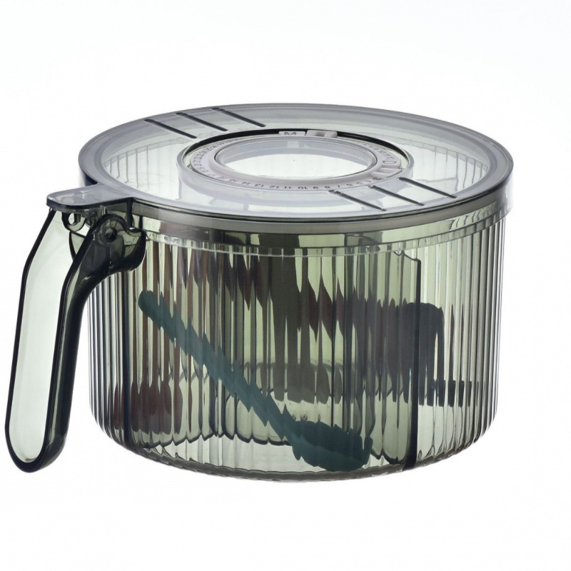 Caja de condimento de lujo ligero, conjunto de combinación de tanque de condimento de cocina para el hogar, caja de almacenamiento de condimentos de pimienta MSG de sal de rejilla múltiple todo en uno