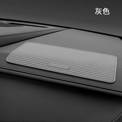Anti-slip mat — Lexus ES200/RX300/NX car anti-skid - striped-non-slip-mat-without-label-gray