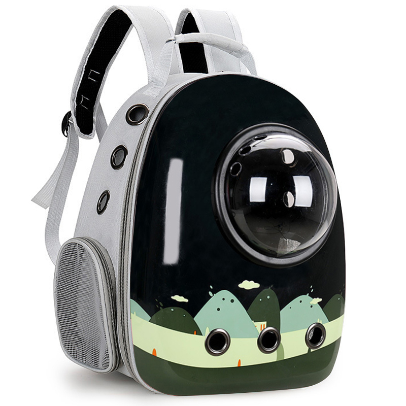 -빠른 배송 가능 - 업그레이드된 측면 개방형 대용량 우주 캡슐 - 블랙 마운틴 그레이(12홀 + 메쉬 통기성)