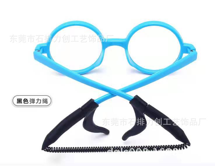 眼镜安全防掉防滑挂绳成人儿童运动打球眼镜腿固定绑带耳勾绳子