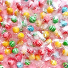 西瓜泡泡糖独立包装8090休闲怀旧零食儿童混合糖果散装水果口香糖