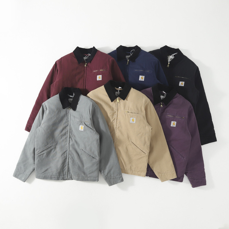 Cross Border Ceiling Car Kaha Detroit Thickened Cotton Coat Detroit jacket OG Lassel Jacket Coat