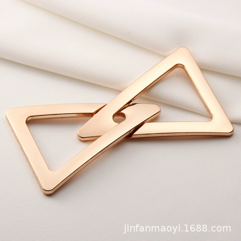 Фабрика спот прямая прямая треугольная пряжка одежда пояс сплав ремень пояс декоративная пряжка