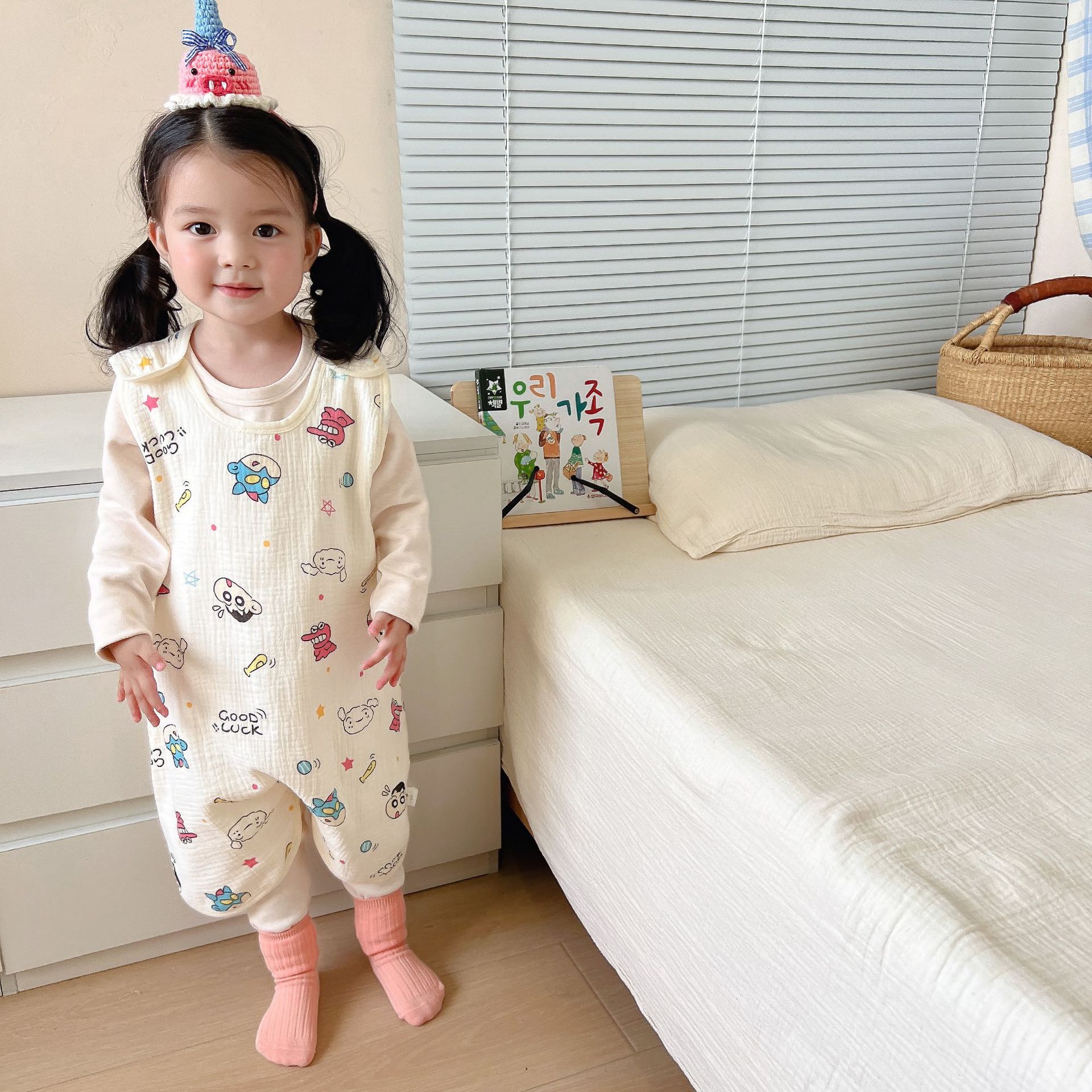 Lペンシャオシン(前6枚、後ろ4枚のベスト寝袋) / 80cm