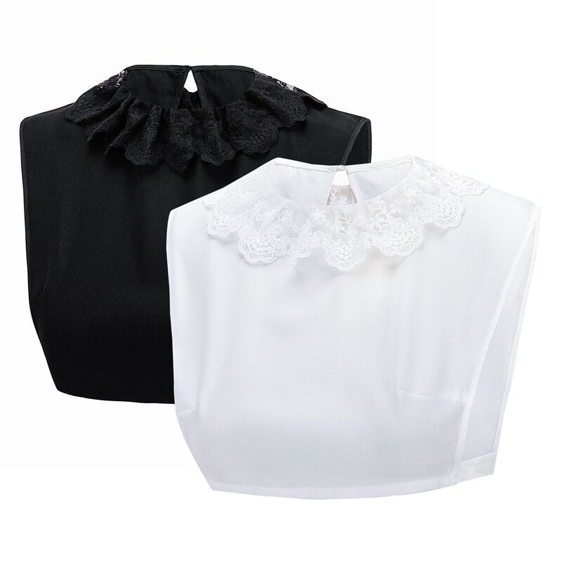 Spring, Autumn, and Winter New Style Fake Collar Shirts for Women, Decorative Collars, Lace Fake Collars, Cross-Border Manufacturer Wholesale Spring, Autumn, and Winter New Style Fake Collar Shirts for Women, Decorative Collars, Lace Fake Collars, Cross-Border Manufacturer Wholesale