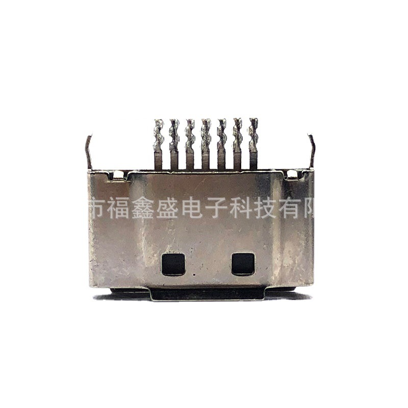 供应SATA7P全包带外壳铆压SATA7P插板线端接口公母插头电源连接器