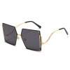 Trend sunglasses, metal glasses, 2022 collection, European style, gradient