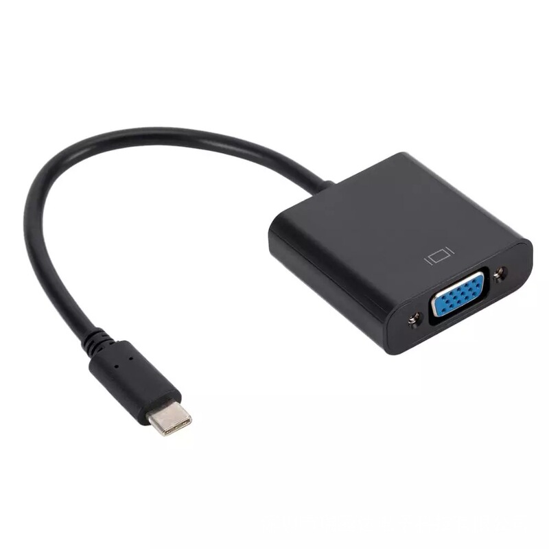 Factory direct sale typec to VGA adapter cable docking station Factory direct sale typec to VGA adapter cable docking station