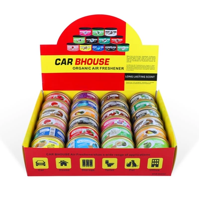 Car Aromatherapy Wood Canned Coffee Car Perfume Aromatherapy