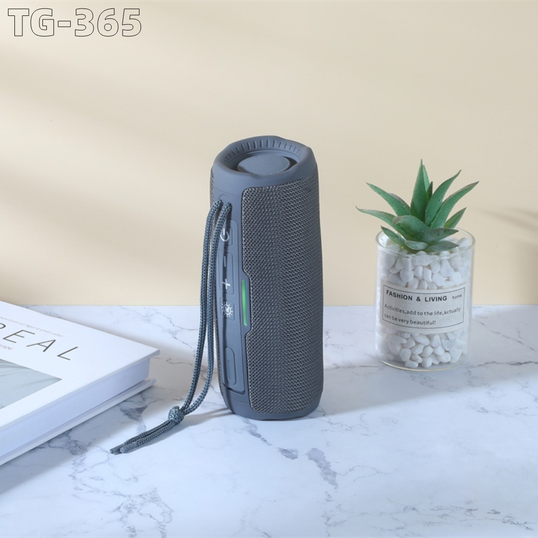 TG365 altavoz bluetooth portátil impermeable lámpara colorida doble bocina al aire libre TWS pareado sonido bluetooth subwoofer