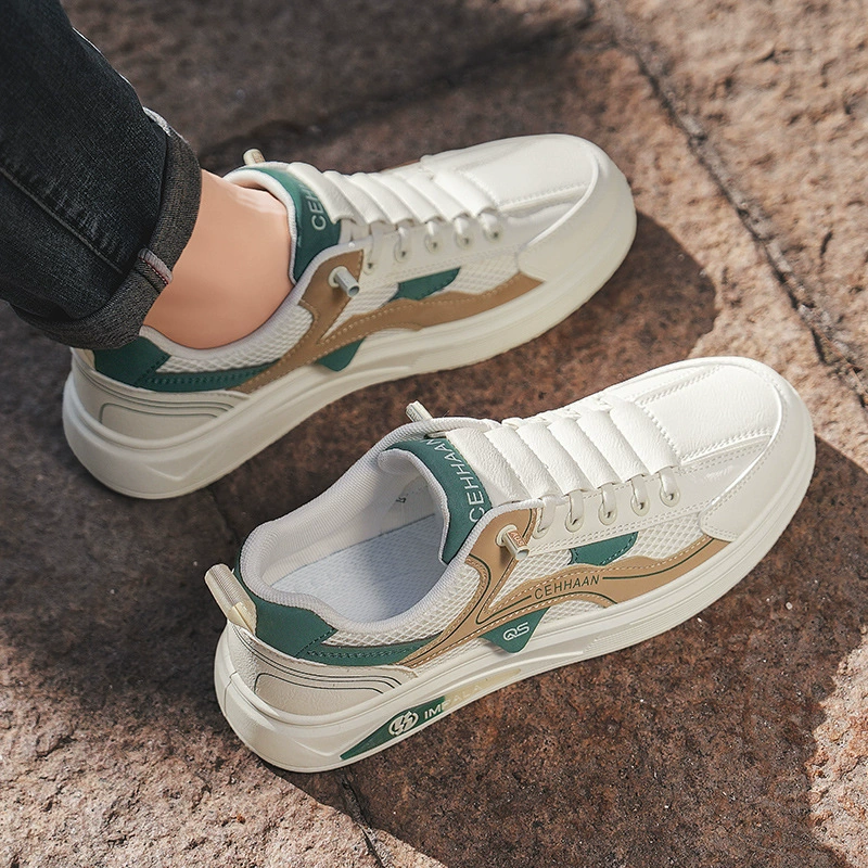 Мужские кроссовки Putian 2025 лето новые на толстой подошве спортивные повседневные модные универсальные трендовые дышащие кроссовки