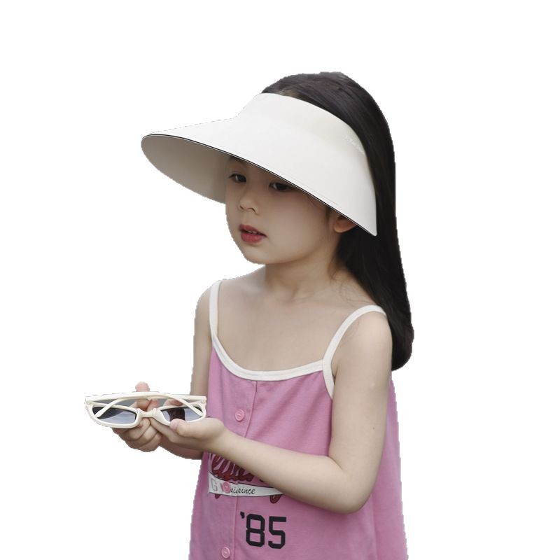 Sombrero de protección solar para niños Sombrero grande al aire libre para niñas Sombrero para el sol de verano Sombrero para el sol de verano para niñas