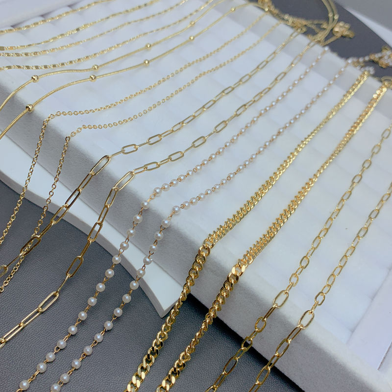 3g Weight Chain Jewelry Making Type DIY Jewelry Accessories Classification 1 Piece Quantity Copper Material Solid Color Pattern Plating Design Simple Style, Classic Style Style 1 Piece Copper Jewelry Accessories 3