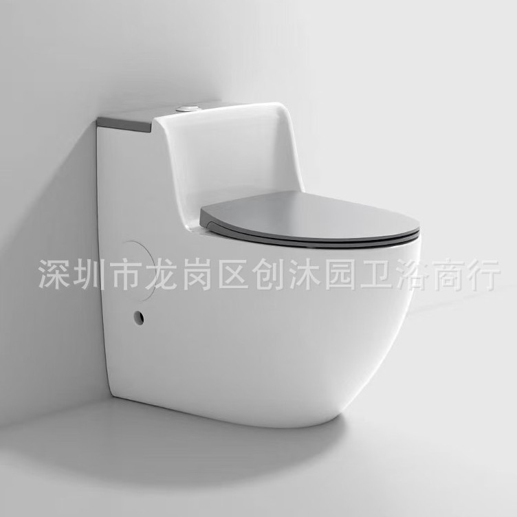 Sifón tipo inodoro doméstico pequeño tipo de casa toda contra la pared anti-spillado doméstico gran tubería anti-bloqueo anti-olor pulverización tipo sifón