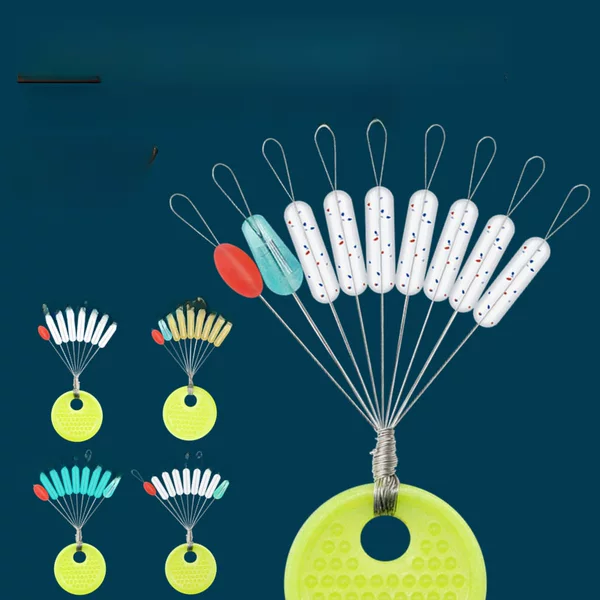 Rejette transparent silicone 7+2 space beans bulk 7+1 competitive line group bean blocking accessories fishing gear wholesale in large quantities