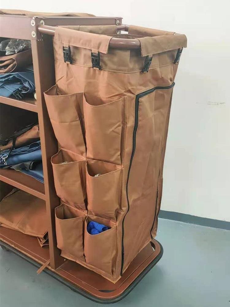 酒店布草袋客房服务车清洁袋宾馆打扫卫生多功能抹布袋袋
