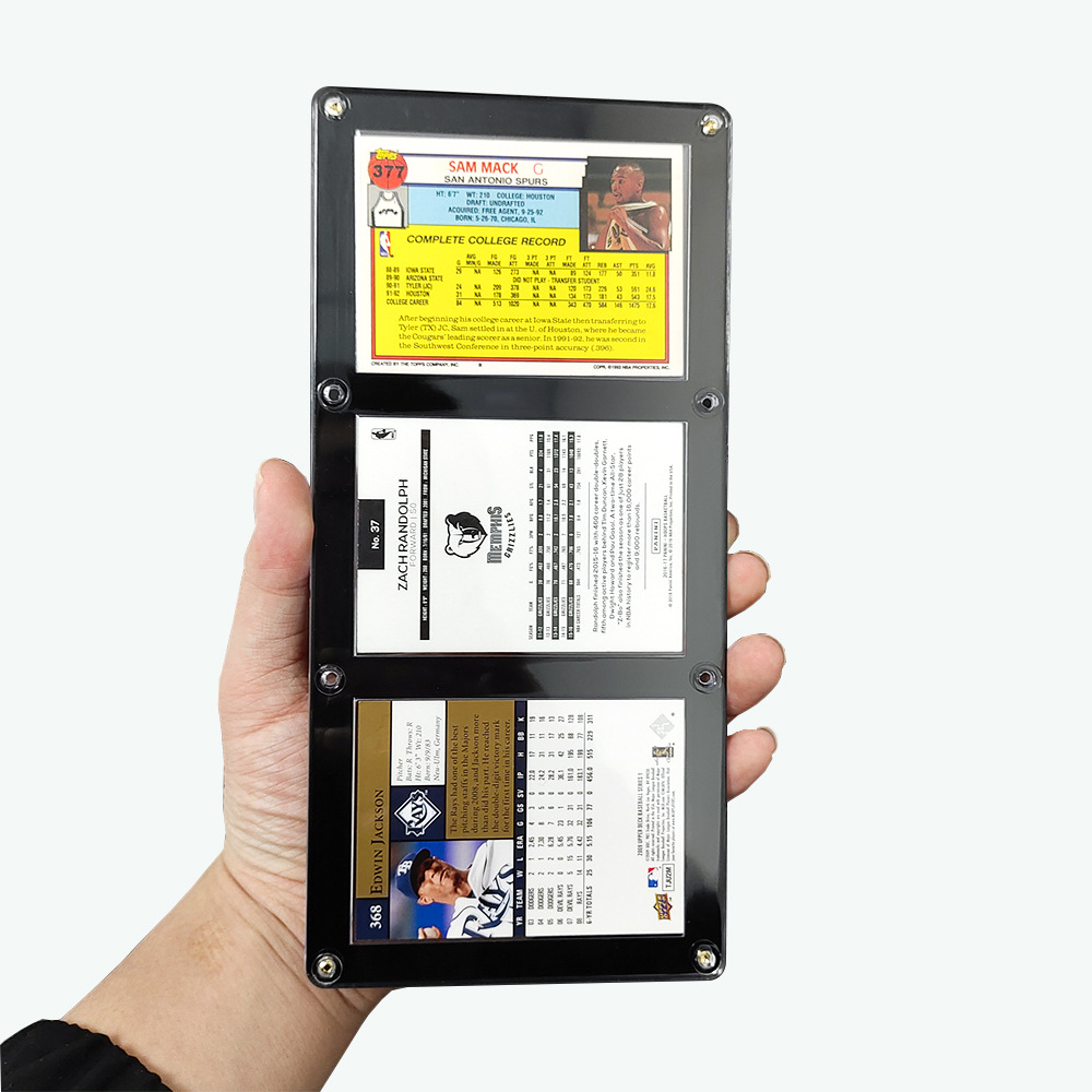 2-Piece 3-Piece 4-piece 6-piece 9-piece borde negro tornillo ladrillo Tarjeta de juego Rey Ultraman Star Card 35PT ladrillo tarjeta al por mayor