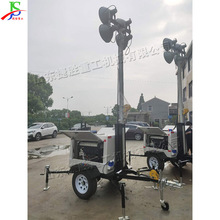 工程施工照明车 大面积亮度照明工具 夜间施工移动照明灯塔车