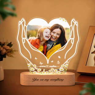Cross-Border Popular Personalized 3D Night Light Etsy Valentine's Day Couple Photo Printing Ornaments Birthday Advertising Gifts