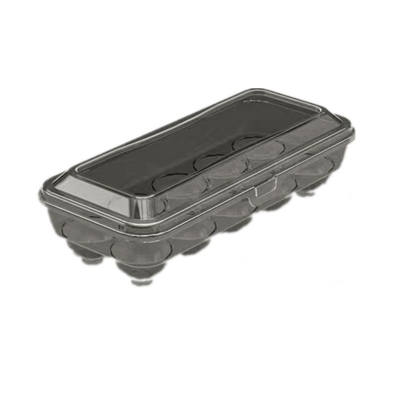 Titular de huevo con tapa caja de almacenamiento para refrigerador especial Almacenamiento y organización artefacto cocina de grado alimenticio caja de preservación
