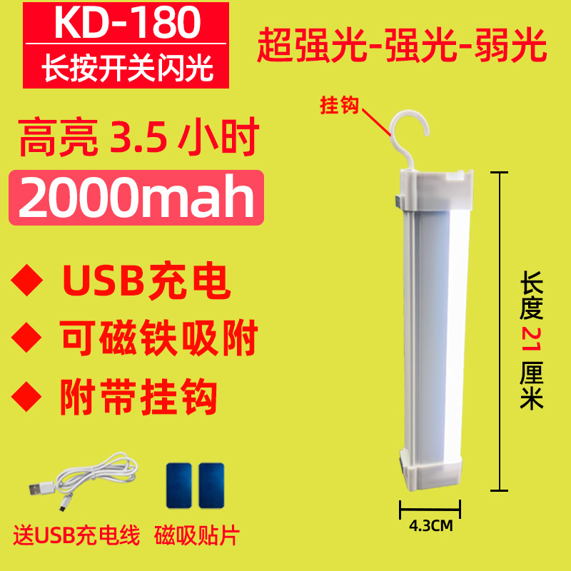 Magnetic Mount – Shiyong İşçi projektorları - single-white-light-21cm-magnetic-plastic-housing