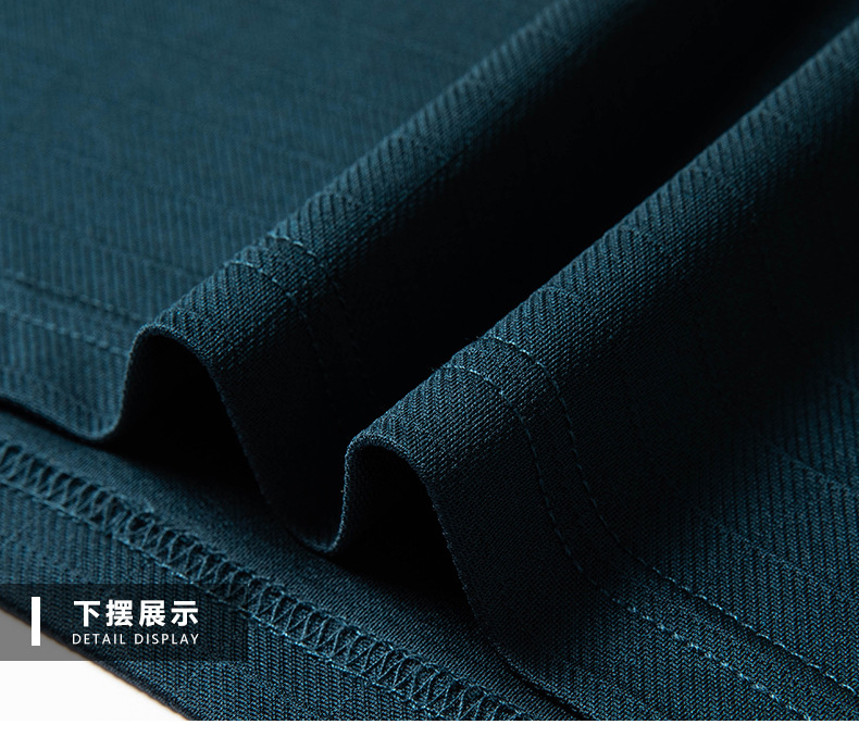 Áo polo nam tay ngắn lụa tơ tằm cao cấp — Màu ảnh 84008 chi tiết 25