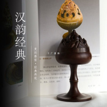 批发铜博山炉香炉家用室内仿古摆件盘香炉茶道檀香炉沉香熏香炉