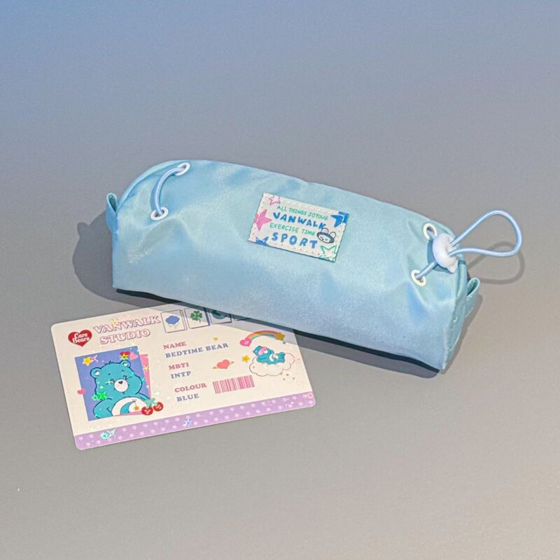 巾着鉛筆バッグインシンプルな小さな赤い本コントラストカラー鉛筆バッグ同じスタイルの文具バッグ大容量学生筆箱巾着|undefined