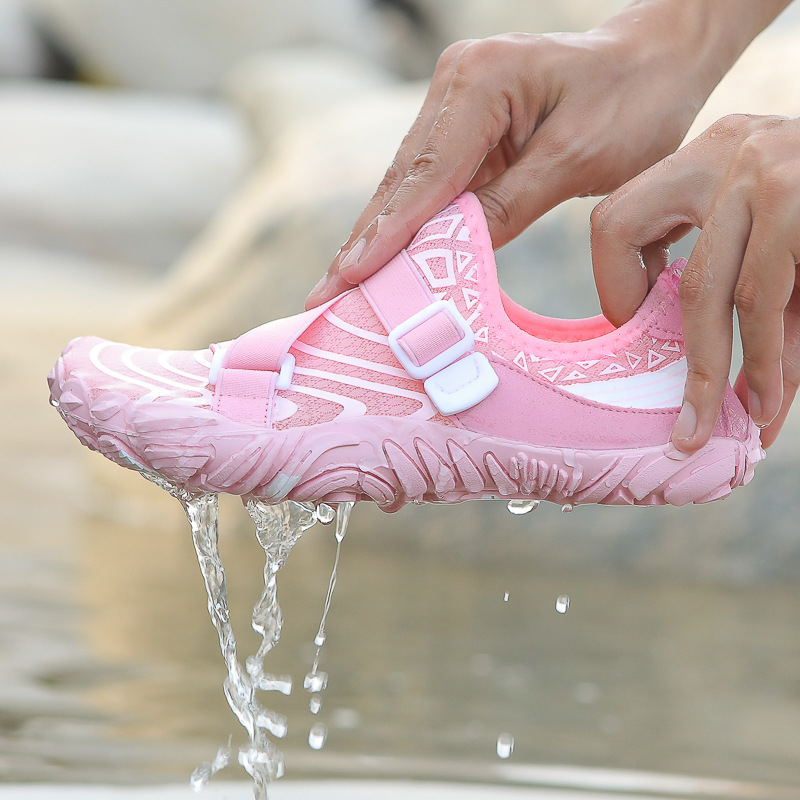 Nuevos zapatos de retroceso al aire libre, zapatos de playa transpirables, zapatos de natación de snorkel antideslizante, zapatos de montaña para hombres y mujeres