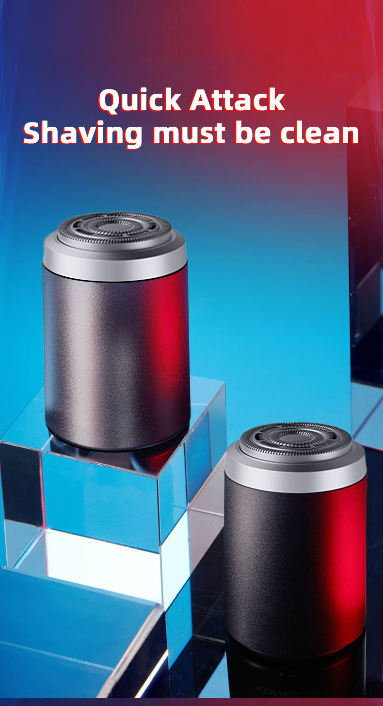 Mini Portable Shaver For Men Fully Washable Floating Head Car Shaver Personal Care Home Appliances_voghion.com