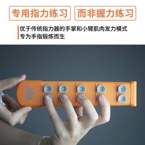 SOLO Guitar Finger Strengthener Hand Shape Corrector Finger Positioner Finger Spreader Scale Clavier Practice Tool