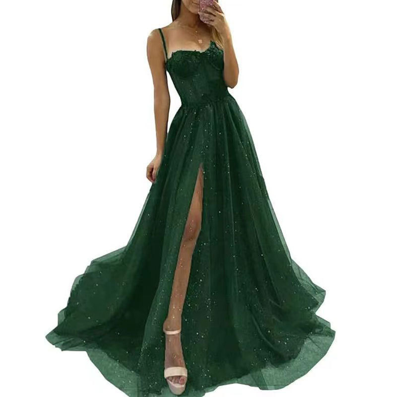 Europa y los EE.UU. lanza nuevo vestido de noche Aliexpress Amazon nuevo vestido de fiesta elegante de carácter largo image 1