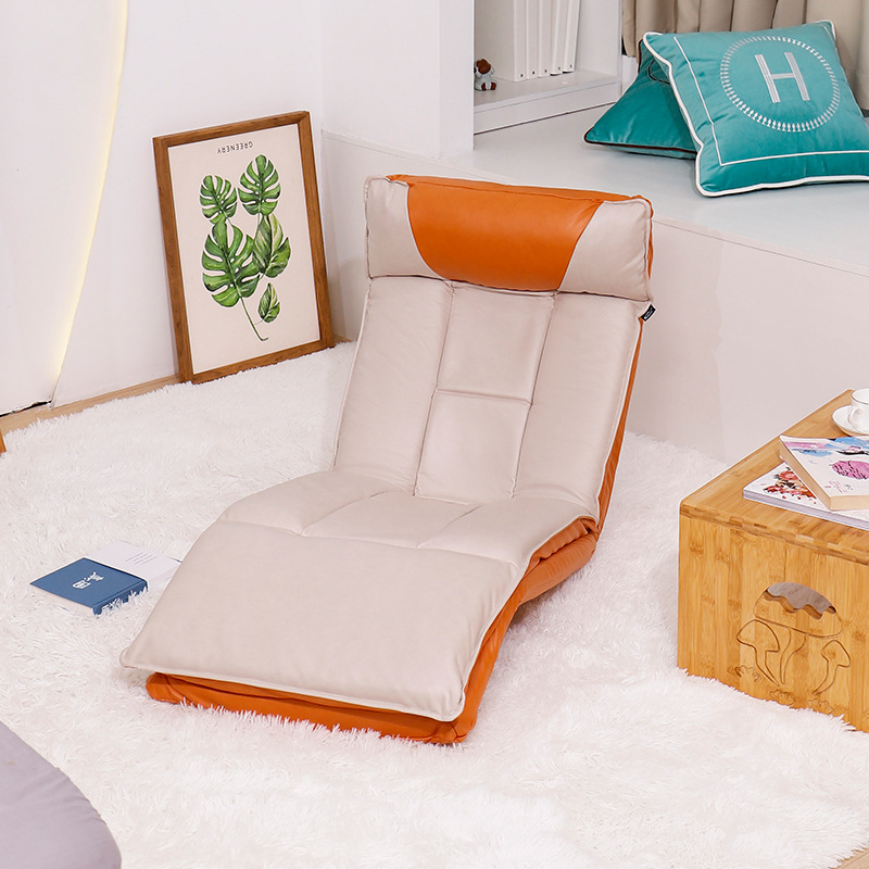 Multifunctional Bean Bag, Reclining and Sleeping Tatami Lounge Chair, Leisure Reading, Adjustable Single Back Chair