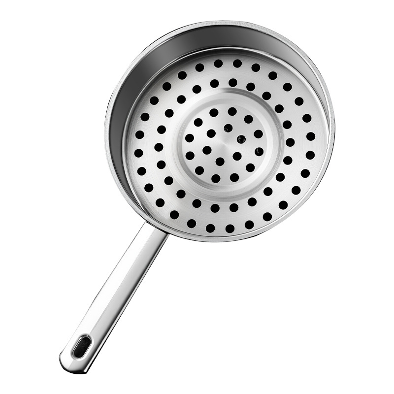 Filtro de acero inoxidable cucharas de filtro de camarón de malla gruesa cucharas de filtro de pescado cucharas de filtro de pescado