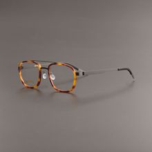 林德同款9708无螺丝双梁近视眼镜框扫黑风暴同款钛架眼镜架