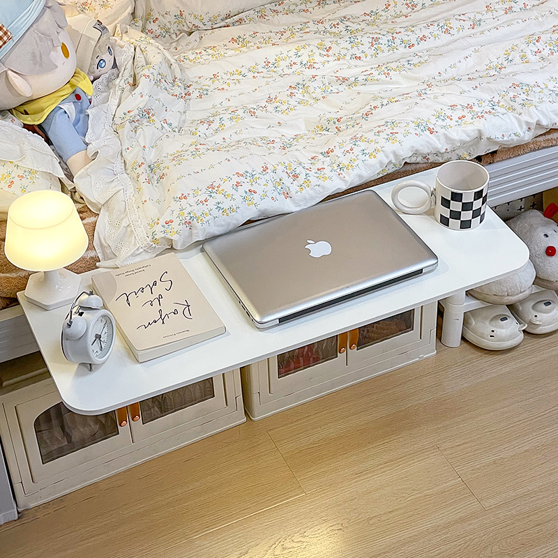 Dormitory Bedside Table Substitute Lower Bed Side Gap Storage Bedside Storage Rack Folding Bed Baffle Bed Partition