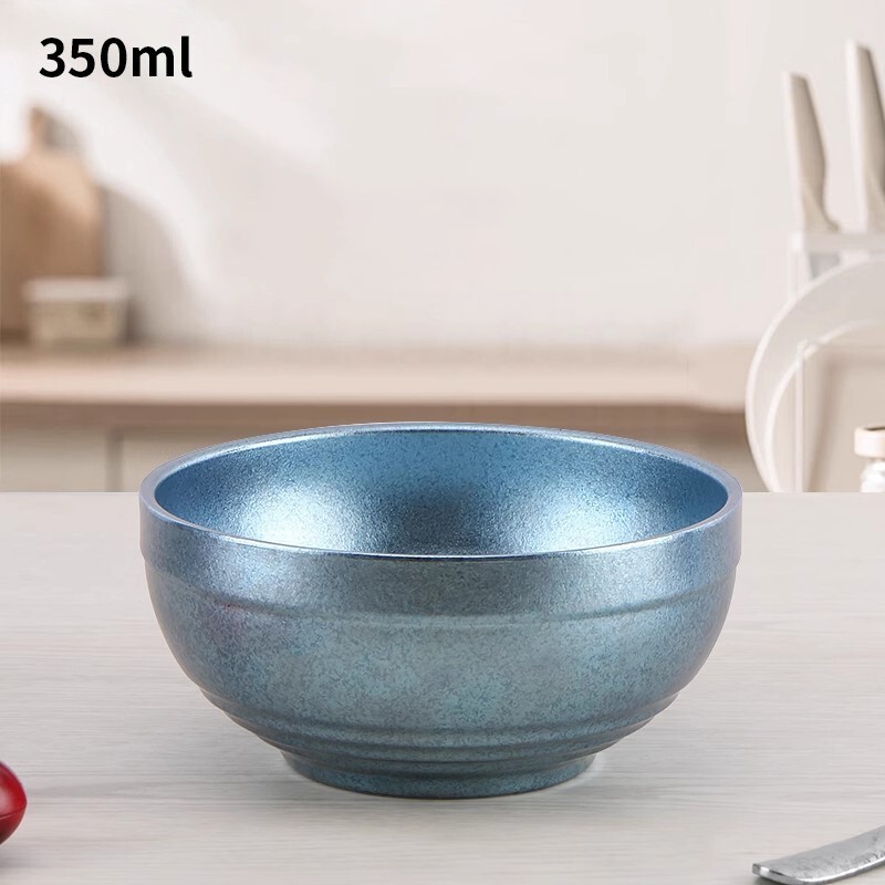 純チタン茶碗二重真空断熱抗菌新鮮保持卸売りプレゼントカラーチタン碗食器ピクニック屋外家庭用|undefined